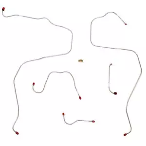 Kit de línea de freno delantero para Ford E-250 Econoline 1997-2000 acero inoxidable IKT0001SS - Imagen 1 de 2