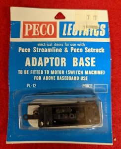 PECO LECTRICS PL-12 ADAPTOR BASE - Picture 1 of 3