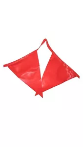 GRAINGER APPROVED PL-2 R Pennants,Polyethylene,Red,100 ft. 9WM99 - Picture 1 of 3