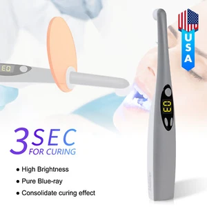 SANDENT Dental 1:5 Increasing Fiber Optic LED Electric Contra Angle Handpiece - Picture 1 of 24