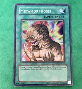 Yu-Gi-Oh! Metamorphosis Championship Pack CP01-EN003 súper raro como nuevo - Imagen 1 de 3