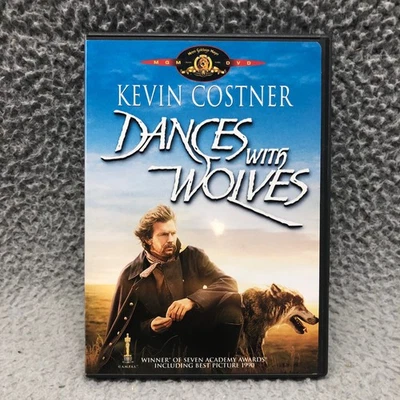 Dances with Wolves DVD 1990 Kevin Costner Academy Award Winner - Image 1 of 3