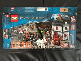LEGO Pirates Of The Caribbean The London Escape #4193 BOX ONLY