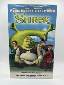 SHREK, VHS, 2001, Big Box Special Edition, Dreamworks - Picture 1 of 4