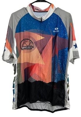 BPMS150 Men Evolution FinoTech S/Sleeve Full Zip Cycling Jersey XL Sugoi NEW TAG - Image 1 of 4