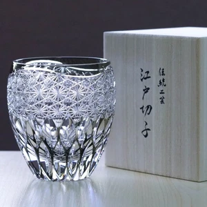 Edo Kiriko “TG-9” Rock Glass – Limited Edition Japanese Cut Crystal - Picture 1 of 7