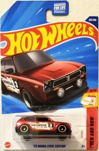 Hot Wheels - 2025 Super Treasure Hunt '73 Honda Civic Custom 231/250 (BBJBC46) - Picture 1 of 2