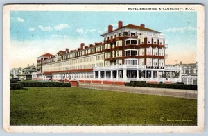 Postal de Hotel Brighton Atlantic City NJ 1923 - Imagen 1 de 2
