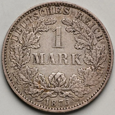 1876-H Germany 1 Mark - Image 1 of 2