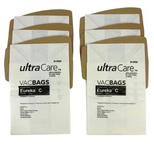 Staubsaugerbeutel für Eureka C 3000 und 3100 Kanister 6 Beutel UltraCare VacBags - Bild 1 von 3