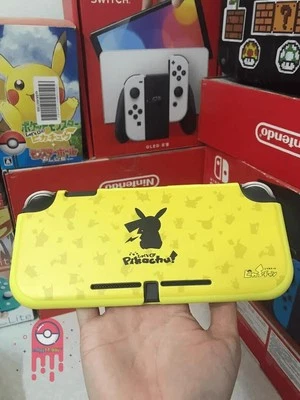 Anime Pikachu Nintendo Switch Lite Silicone Half-Pack TPU Case Set - Image 1 of 4