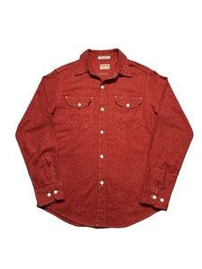 Sugar Cane & Co Work Clothing Made in USA Work Shirt Size Medium Toyo Enterprise - Picture 1 of 9