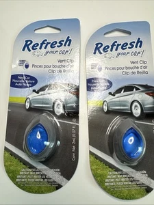 ¡Refresca tu coche! Mini Difusores Aroma Coche Nuevo 2 Paquetes Individuales Envío Rápido - Imagen 1 de 3