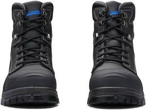 Blundstone 991 Men's Black Steel Toe Safety Lace-up Work Boot - 100% Genuine!! - Picture 1 of 6