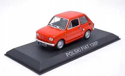 Polski Fiat 126p Maluch 1:43 Hachette Foto 1 de 4