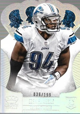 2013 Crown Royale Silver Holofoil #140 Ezekiel Ansah /199 - FB - Image 1 of 2