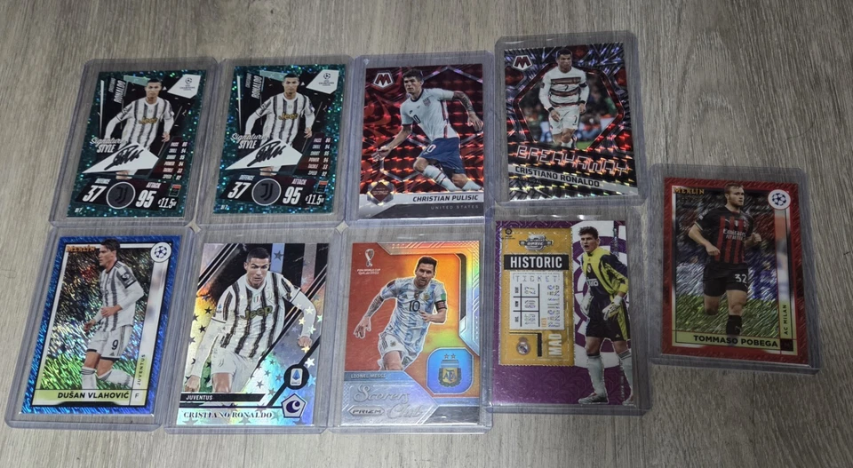 2021 MOSAIC FIFA WORLD CUP #28 CRISTIANO RONALDO BREAKAWAY SILVER PlusMore Messi - Image 1 of 1