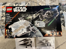 LEGO Star Wars 75348 Mandalorian Fang Fighter vs TIE Interceptor *OPENED BOX*
