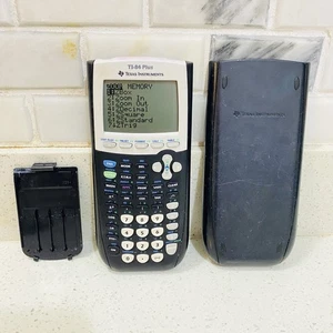 Texas Instruments TI-84 Plus graphischer Taschenrechner mit Deckel GETESTET - Bild 1 von 14