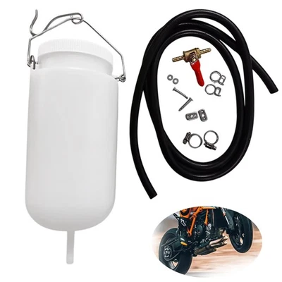 Motorcycle 1 Litre Auxiliary Fuel Tank & Carb Balancing Tool Motorcycle Gas Tank - image 1 of 4