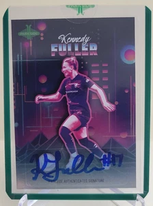 2024 PARKSIDE NWSL KENNEDY FULLER RC RETRO SIGNATURE SERIES AUTO SER# 82/89 - Picture 1 of 2