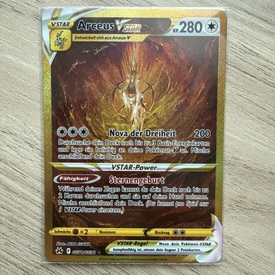 Arceus VSTAR GG70/GG70 Near Mint - Pokemon Zenit Der Könige Deutsch - Bild 1 von 4