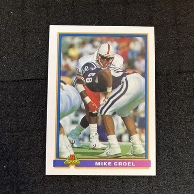 1991 Bowman - Mike Croel #142 (RC) - Image 1 of 2