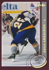 2002-03 O-Pee-Chee Gold Foil #48 DENIS ARKHIPOV - Nashville Predators
