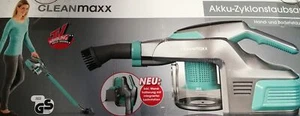 CLEANmaxx 2 en 1 Aspirador ciclónico a batería Sin bolsa Turquesa NUEVO - Imagen 1 de 6