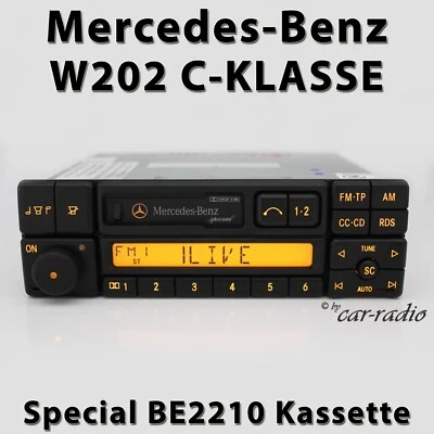Original Mercedes Special BE2210 Becker W202 Radio C-Klasse S202 Kassettenradio - Bild 1 von 4