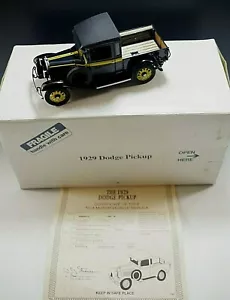 DANBURY MINT 1929 DODGE PICKUP TRUCK 1:24 SCALE DIE CAST MIB - Picture 1 of 11