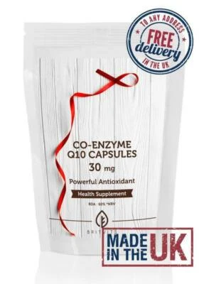 HEALTHY MOOD Co-Enzym Q10 30mg diätetische Co-Q10 Kapseln GB BritVits