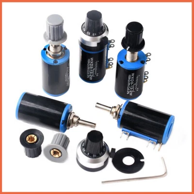 WXD3-13-2W Multiturn Drahtwiderstände Linear Einstellbar Widerstand 100~100K Ohm - Bild 1 von 4