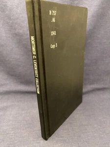 1941 SIGNED The Mortimer C Leventritt Art Thomas Welton Gallery Artist - Picture 1 of 10