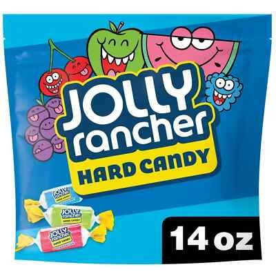 Caramelo duro con sabor a fruta surtido Jolly Rancher, bolsa resellable 14 oz Foto 1 de 4