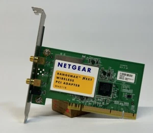 NETGEAR RangeMax Wireless PCI Adapter WN311B 300Mbit N N300 No Antenna - Picture 1 of 3