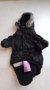 Dog Jacket Pet Life Classic Winter Size XL Length 22"-24" Removable Zipper Hood - Picture 1 of 10