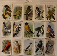 Useful Birds of America 9th Series Card Set J-9 Type 5-2AA 15 Cards Church & Dwi
