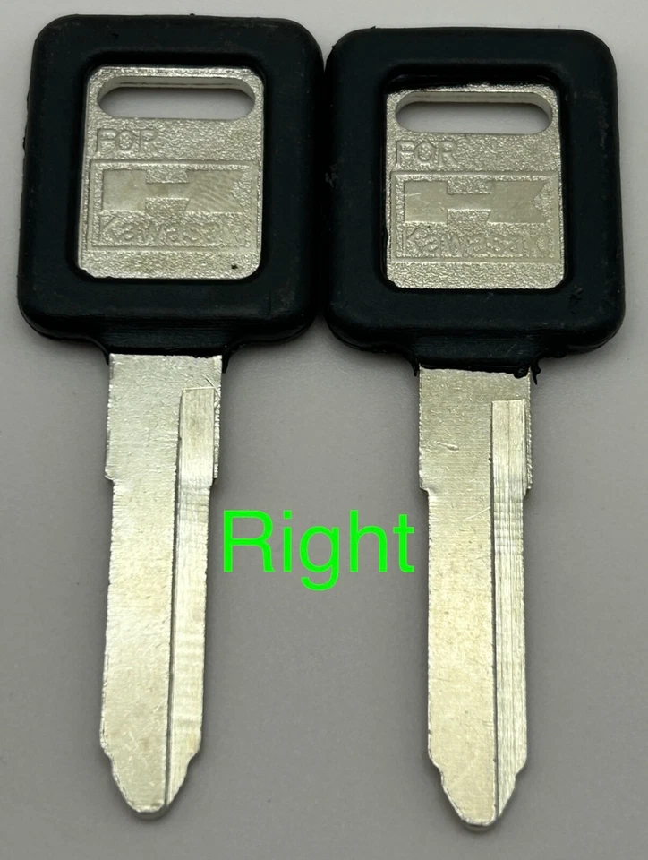 2 Key Blanks Kawasaki KL600 KL 600 KLR 250 KLR250 650 KLR650 KLX110 KLX 110 125 - Image 1 of 1