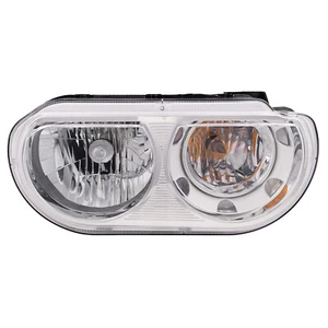Headlight Fits 08-14 Dodge Challenger Halogen Headlamp Passenger Side - Picture 1 of 5