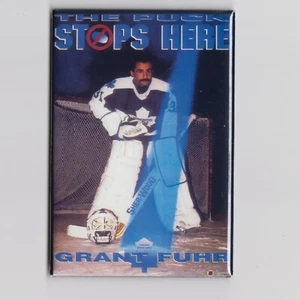 GRANT CONDUHR / EL DISCO SE DETIENE AQUÍ - IMÁN DE PÓSTER DE 2""x3"" nhl hojas de hockey toronto - Imagen 1 de 5