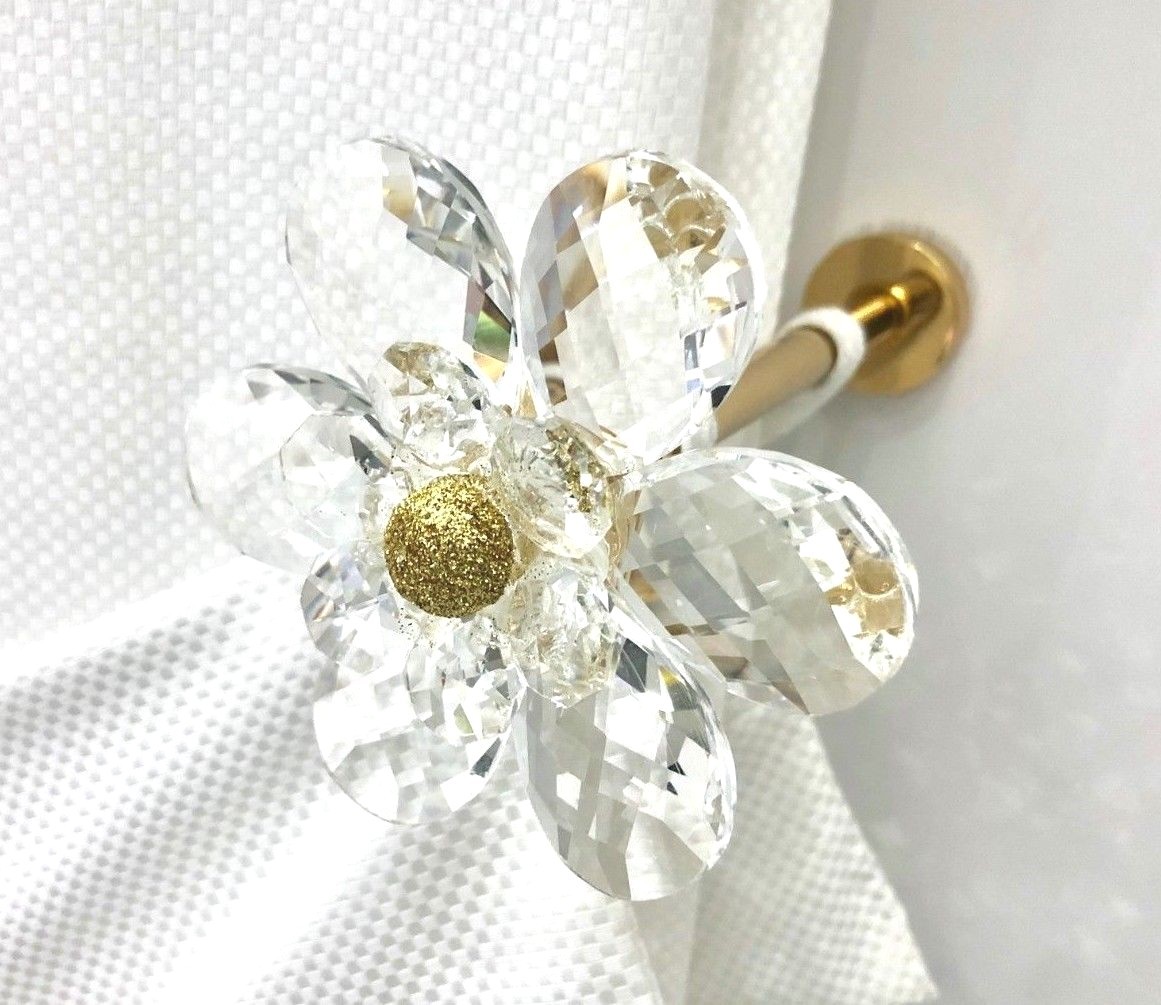 Raccoglitenda Per Gazebo - Con Bottone, Colore Beige, Lunghezza 57 Cm - Foto 10