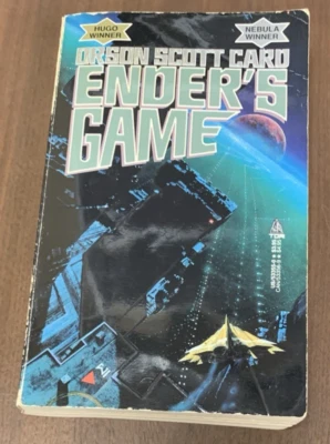 Ender's Game SIGNED by Orson Scott Card 1985 7th Print PB Appears Unread - Image 1 of 4