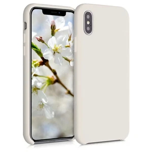 Silicone Case for Apple iPhone X - TPU Rubberized Cover - Picture 1 of 7