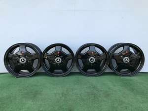 MERCEDES BENZ AMG C220 C280 MONOBLOCK 15"  GENUINE FACTORY OEM WHEELS RIMS SET - Bild 1 von 12