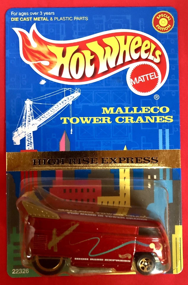 Autobús de arrastre VW Hot Wheels, 1998, grúas torre Malleco, limitado y casi nuevo. Foto 1 de 4