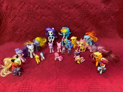Lote de 24 figuras de acción My Little Pony bolsa ciega onduladas, niñas Equestria Foto 1 de 4