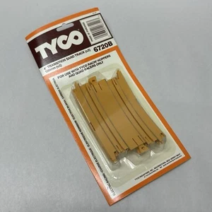 VTG - 2x Tyco Sand Color Up Hill Track HO Slot Car Track #6720b New In Package - Picture 1 of 4