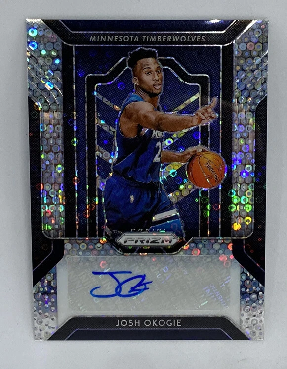 2018-19 Panini Prizm Rookie Auto Autograph #20 Josh Okogie RC Silver Fastbreak - Image 1 of 4