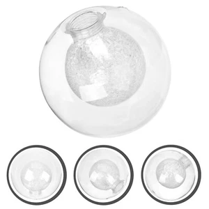 Lampshade Clear Glass Globe Lamp Shades G9 Replacement Shade 100mm - Picture 1 of 10